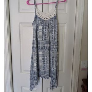 Three Pink Hearts Sharkbite Dress (Size Med)